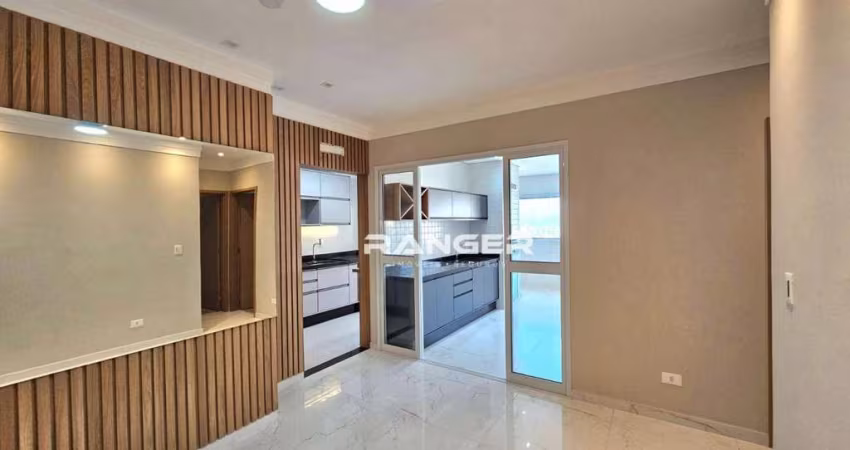 Apartamento com 2 dormitórios à venda, 79 m² por R$ 930.000,00 - Boqueirão - Santos/SP