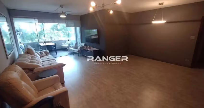 Apartamento com 4 dormitórios à venda, 133 m² por R$ 1.010.000,00 - Embaré - Santos/SP