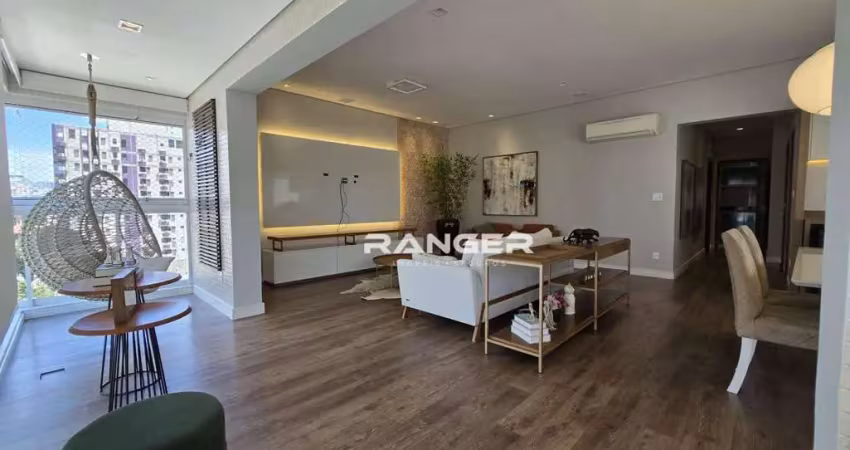 Apartamento com 3 dormitórios à venda, 160 m² por r$ 2.350.000,00 - boqueirão - santos/sp