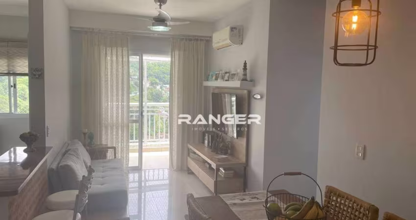 Apartamento com 2 dormitórios à venda, 63 m² por R$ 612.000,00 - Marapé - Santos/SP