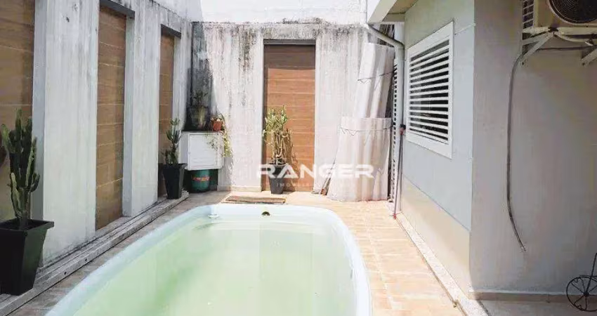 Sobrados com piscina, pontos comerciais no canal 1 -  marapé - santos
