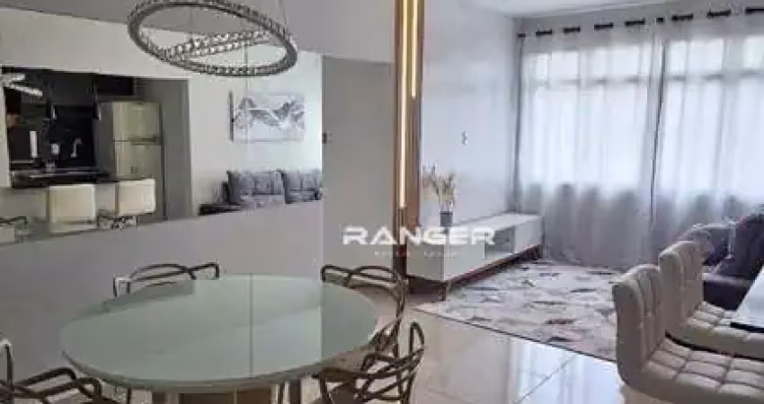 Apartamento com 2 dormitórios para alugar, 86 m² por R$ 5.000,00/mês - Boqueirão - Santos/SP