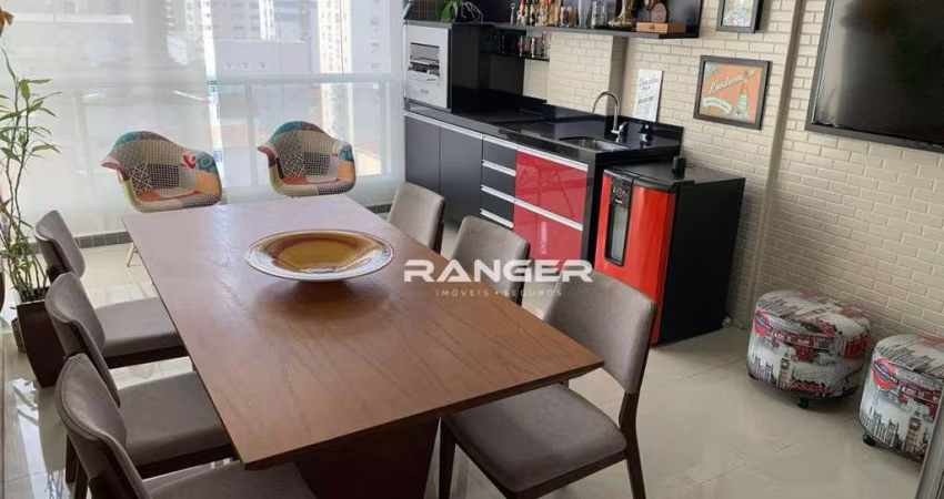 Apartamento 3 dormitórios 3 suítes no bairro Embaré em Santos