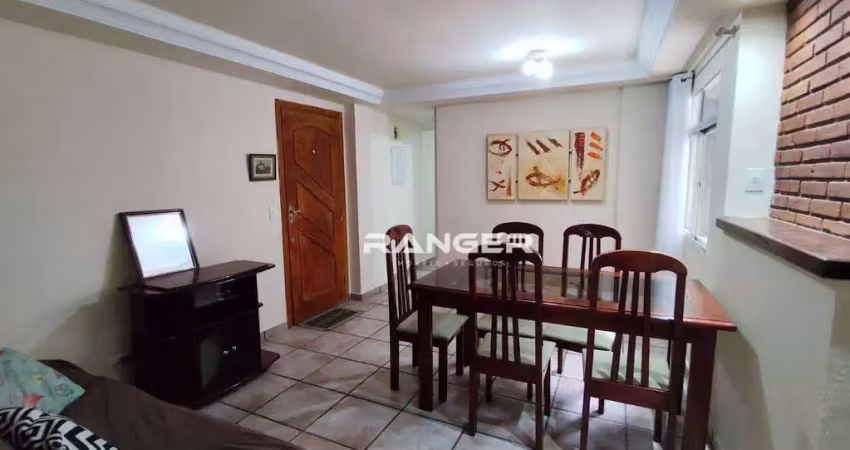 Apartamento com 2 dormitórios à venda, 56 m² por R$ 488.000,00 - Pompéia - Santos/SP
