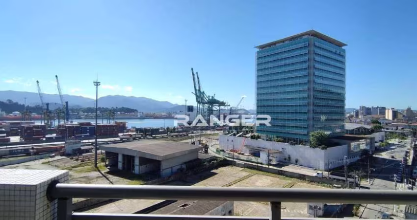 Sala Comercial para Locação no Valongo Brasil – Vista Exclusiva para o Porto de Santos!