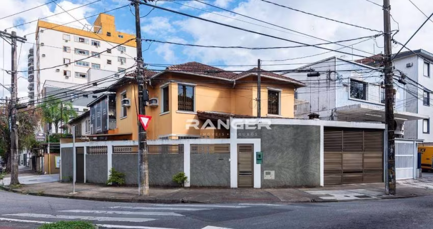 Casa com 3 dormitórios à venda, 250 m² por R$ 2.000.000 - Embaré - Santos/SP