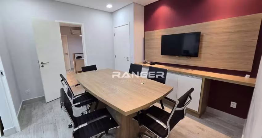 Sala Comercial com Mobilia , The Blue Santos