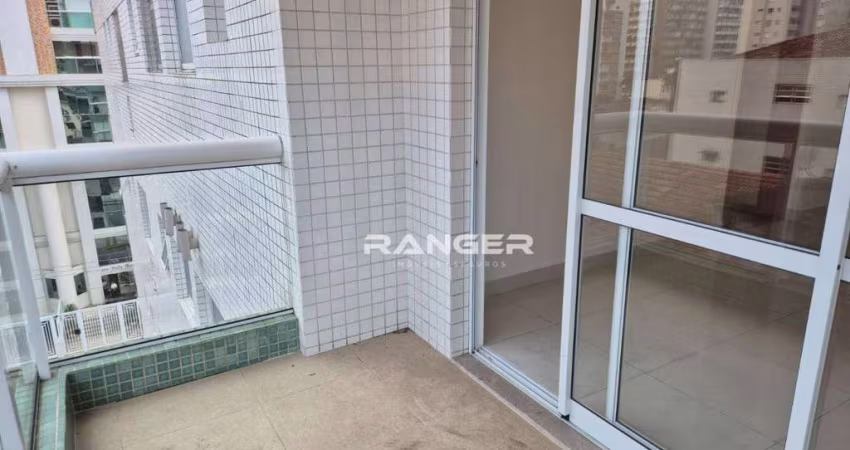Apartamento com 2 dormitórios para alugar, 81 m² por R$ 4.700,00/mês - Boqueirão - Santos/SP