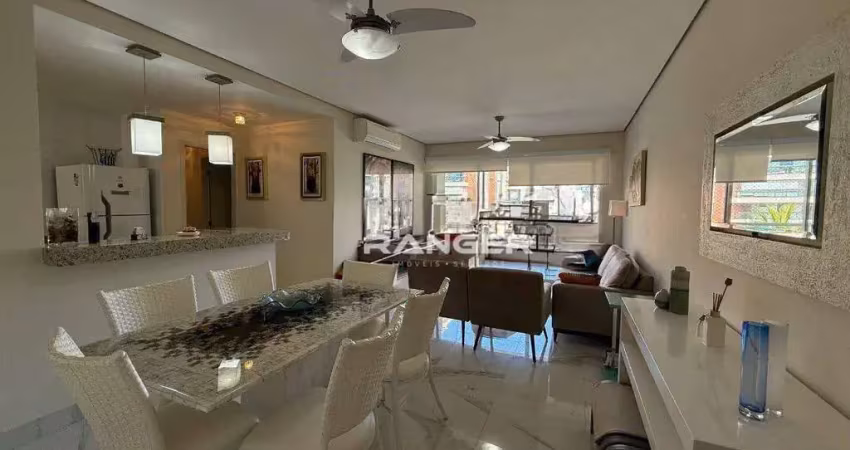 Apartamento com 2 dormitórios à venda, 83 m² por r$ 2.200.000,00 - riviera de são lourenço - bertioga/sp
