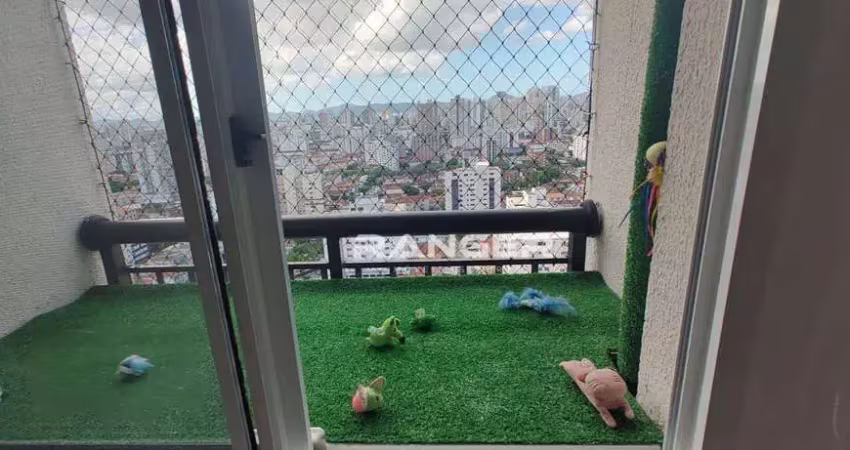 Apartamento com 2 dormitórios à venda, 64 m² por r$ 1.435.000,00 - marapé - santos/sp