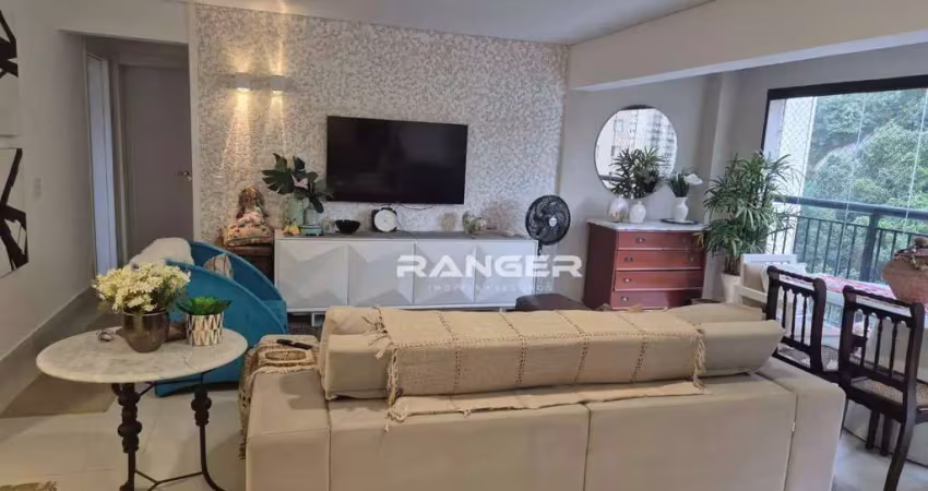 Apartamento com 2 dormitórios à venda, 84 m² por r$ 850.000,00 - marapé - santos/sp