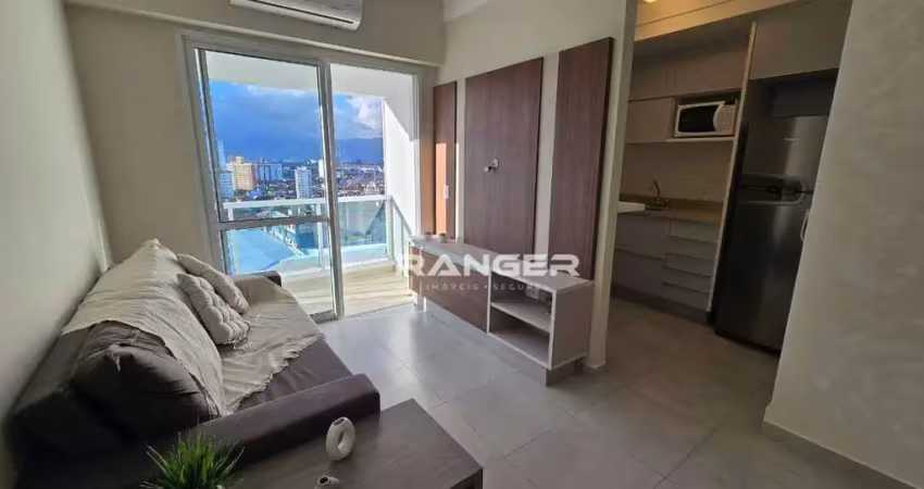 Apartamento com 1 dormitório para alugar, 47 m² por r$ 4.700,00/mês - boqueirão - santos/sp