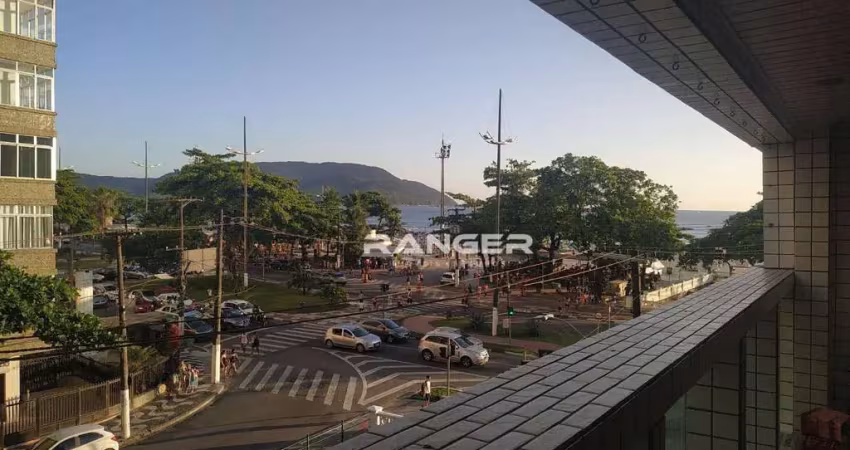 Apartamento com 2 dormitórios para alugar, 74 m² por r$ 3.872,00/mês - boqueirão - santos/sp