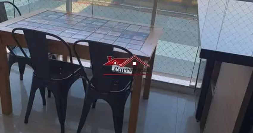 Apartamento à venda no centro de osasco-sp: 3 quartos, 2 suítes, 2 salas, 3 banheiros, 2 vagas de garagem - 90m² de área.