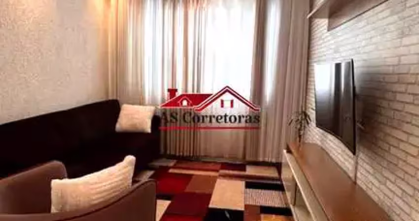 Lindo apartamento à venda em jaguaribe, osasco-sp: 2 quartos, 1 sala, 1 banheiro, garagem, 60m²!
