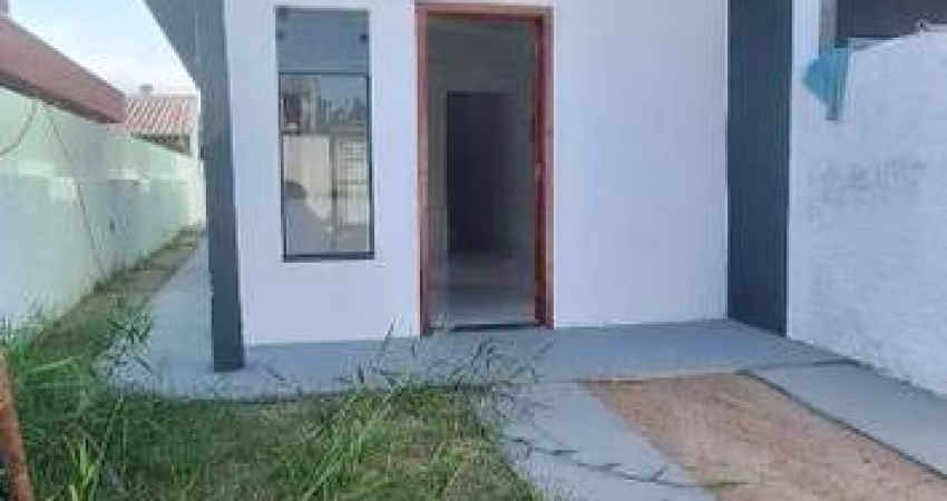 Casa nova 2 dorms, 2 wc, 1 vaga