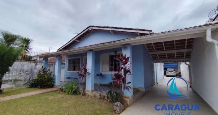Casa térrea, 4 dormitórios, 2 suítes, churrasqueira e área gourmet, Indaiá, Caraguatatuba, SP