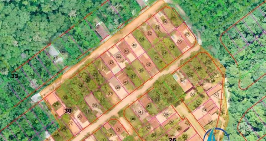 Terreno a venda em condomínio Verde mar - Massaguaçu - Caraguatatuba