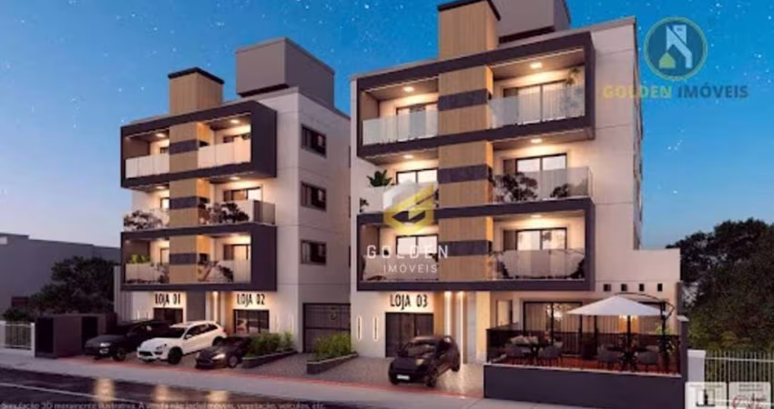 APARTAMENTO 2 DORMITÓRIOS SENDO 1 SUÍTE EM TIJUCAS - SC - AP0502.