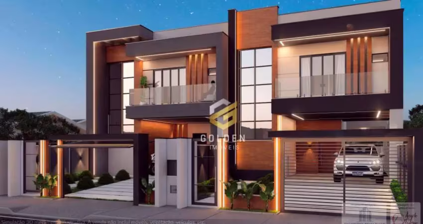 Sobrado com 3 dormitórios à venda, 170 m² por r$ 1.350.000,00 - bosque da mata - tijucas/sc