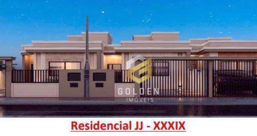 Casa com 2 dormitórios à venda, 59 m² por R$ 390.000,00 - Areias - Tijucas/SC