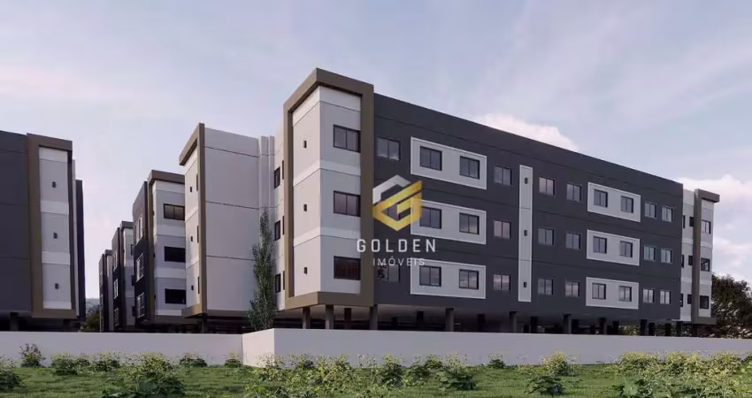 Apartamento com 1 dormitório à venda, 44 m² por r$ 274.000,00 - santa luzia - porto belo/sc