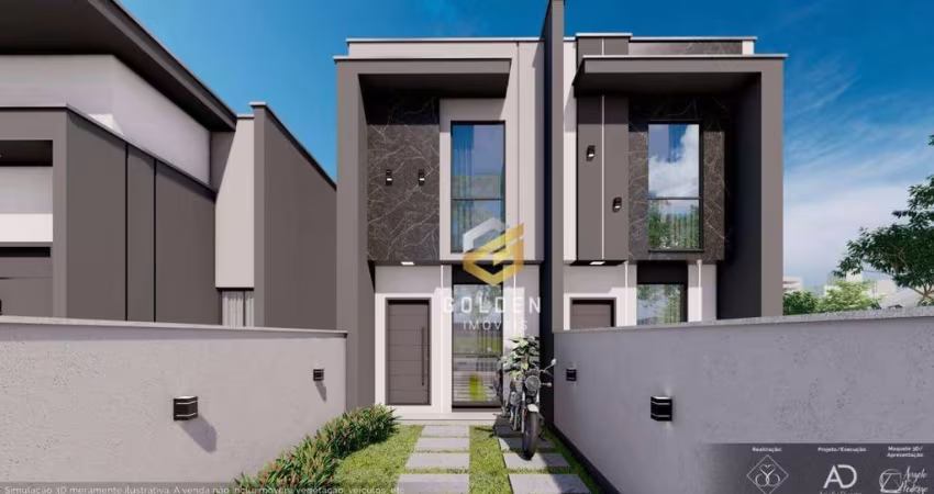 Sobrado com 2 dormitórios à venda, 72 m² por R$ 409.900,00 - Areais  - Tijucas/SC