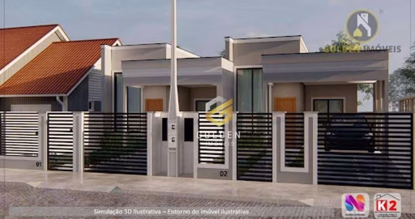 Casa com 3 dormitórios à venda, 95 m² por R$ 585.000,00 - XV de Novembro - Tijucas/SC