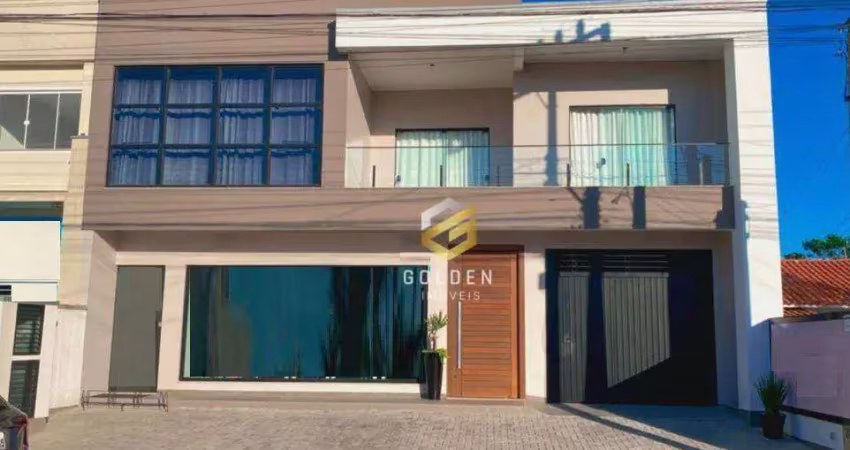 Apartamento com 3 dormitórios à venda, 200 m² por r$ 2.300.000,00 - universitário - tijucas/sc