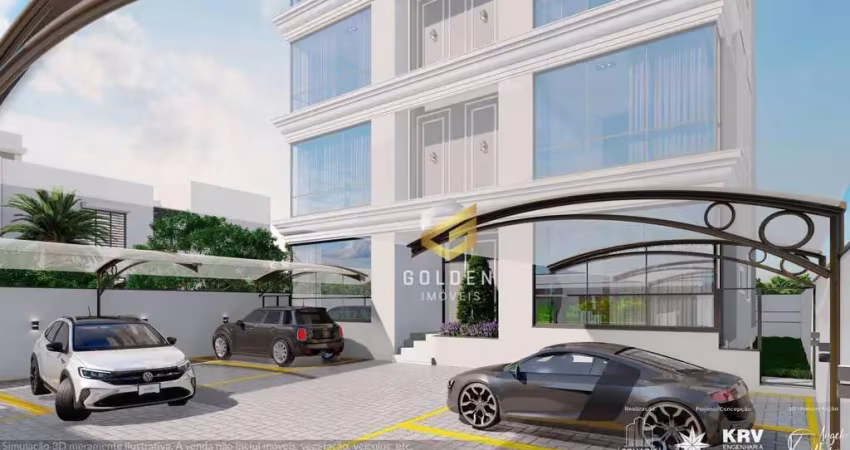 Apartamento com 2 dormitórios à venda, 91 m² por r$ 400,00 - universitário - tijucas/sc