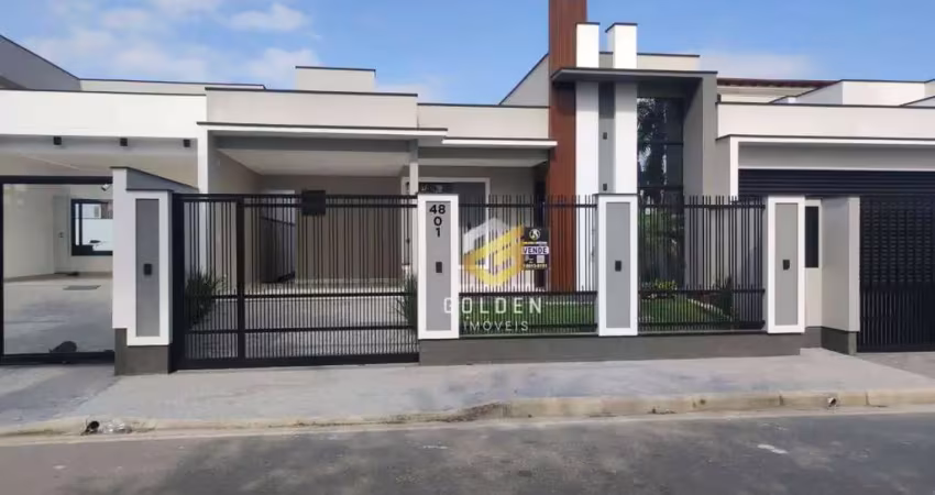 Casa com 3 dormitórios à venda, 91 m² por r$ 740.000,00 - bosque da mata - tijucas/sc
