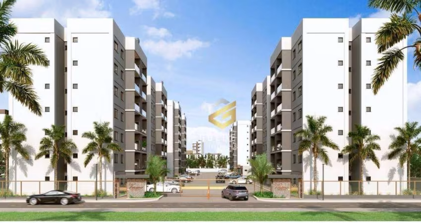 Apartamento com 2 dormitórios à venda, 62 m² por R$ 421.580,00 - Rio Pequeno - Camboriú/SC