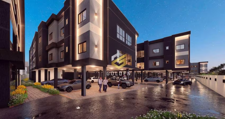 Apartamento com 2 dormitórios à venda, 35 m² por R$ 264.000 - Santa Luzia - Porto Belo/SC