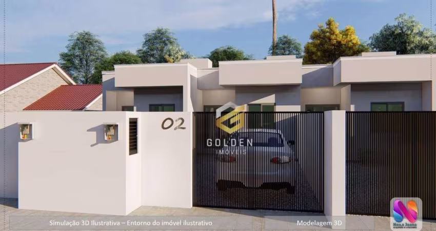 Casa com 2 dormitórios à venda, 60 m² por R$ 300.000,00 - Nova Descoberta - Tijucas/SC