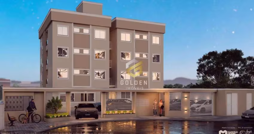 Apartamento com 2 dormitórios à venda, 55 m² por r$ 345.000,00 - joáia - tijucas/sc