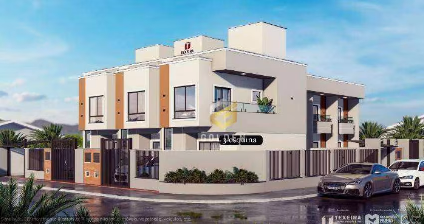 Sobrado com 2 dormitórios à venda, 63 m² por R$ 367.000,00 - Loteamento Flora e Flora - Tijucas/SC