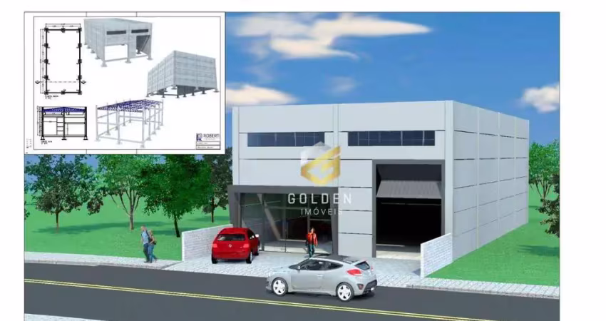 Galpão, 339 m² - venda por r$ 1.450.000,00 ou aluguel por r$ 8.500,00/mês - areias - tijucas/sc