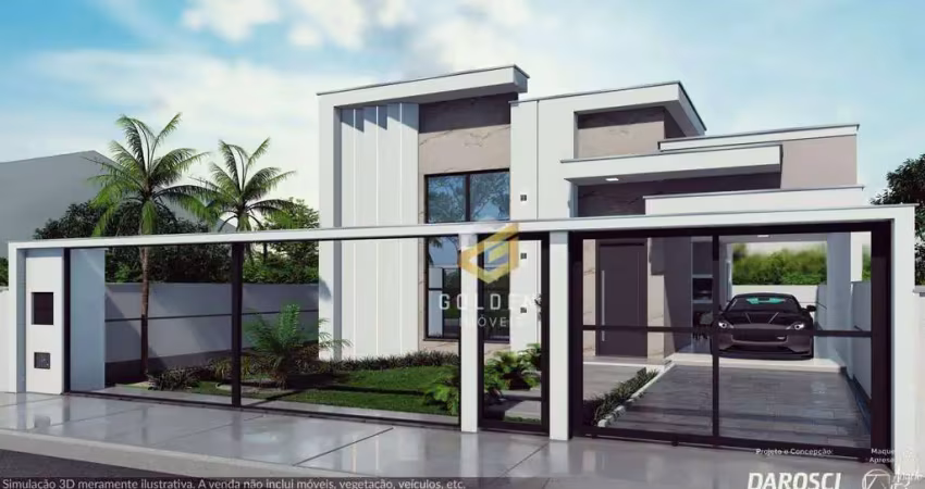 Casa com 3 dormitórios à venda, 120 m² por r$ 1.175.000,00 - areias lot bosque da mata antiga rua 15 - tijucas/sc