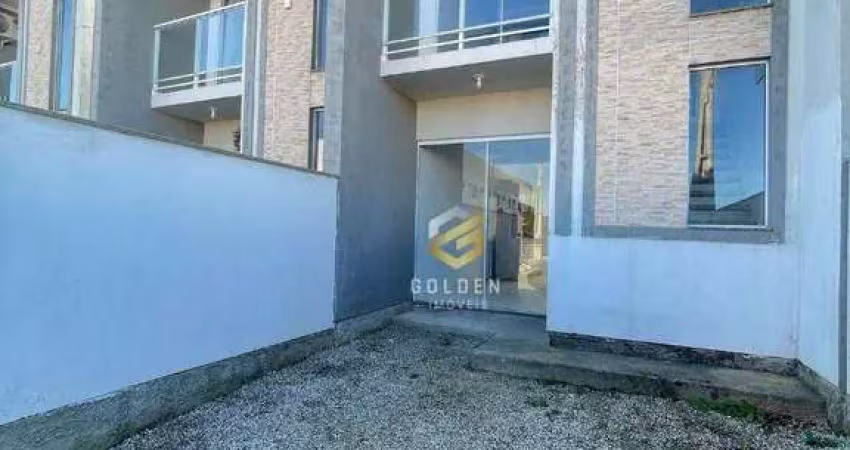 Sobrado com 2 dormitórios para alugar, 60 m² por r$ 2.300,00/ano - bairro joaia - tijucas/sc