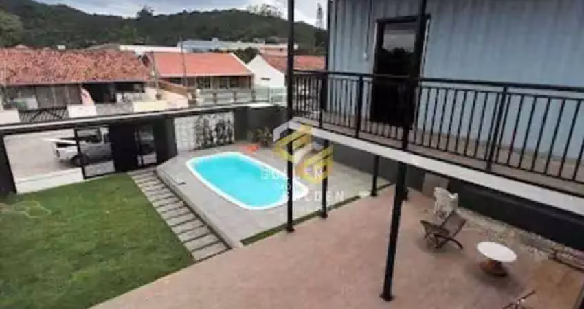 Temporada bombinhas - casa com piscina, 4 suítes - praia de zimbros - bombinhas/sc