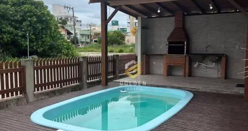 Temporada bombinhas - casa com piscina, 3 dormitórios - praia de mariscal - bombinhas/sc