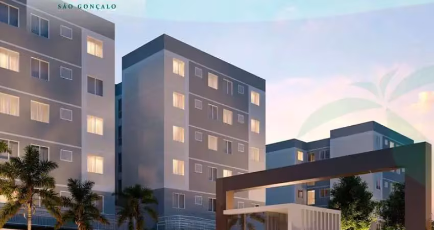 Apartamento com 2 quartos à venda no Ipiíba, São Gonçalo 