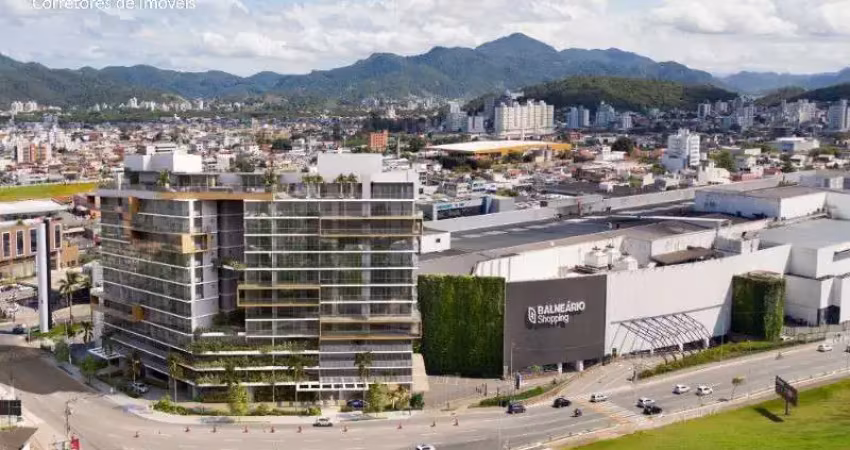 O primeiro residencial corpo único com um shopping no sul do país.