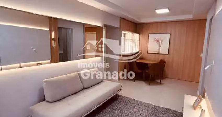 Apartamento mobiliado com 2 dormitórios à venda, tabuleiro, camboriu - sc