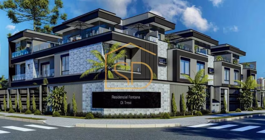 Lançamento Sobrado Triplex com 3 quartos 1 suíte, 136m², à venda em Curitiba, Cajuru