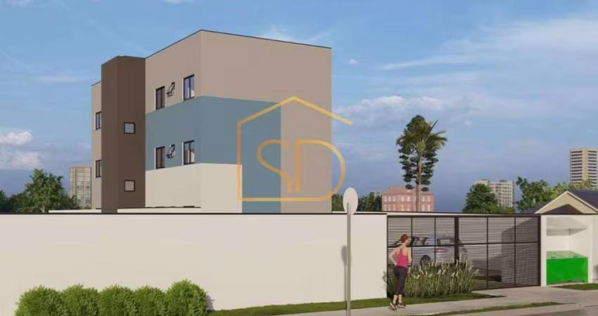 Apartamento à venda, no RESIDENCIAL ANTONIO CONTIN,  em Curitiba, Cajuru, com 1 quarto, 25,11m²