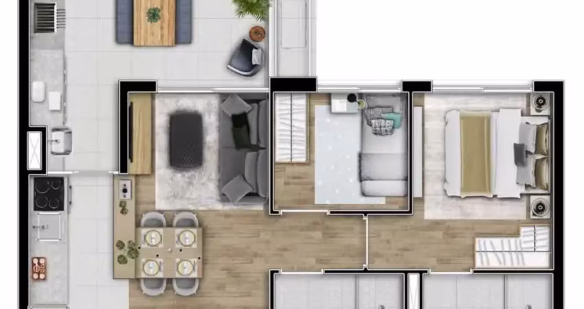 Apartamento com 2 quartos à venda na Avenida Jorge João Saad, 145, Vila Progredior, São Paulo