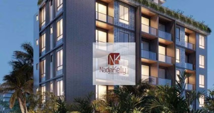 Apartamento com 2 dormitórios à venda, 55 m² por R$ 420.000,00 - Intermares - Cabedelo/PB