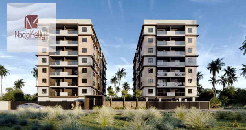 Apartamento com 2 dormitórios à venda, 52 m² por R$ 383.130,00 - Amazônia Park - Cabedelo/PB