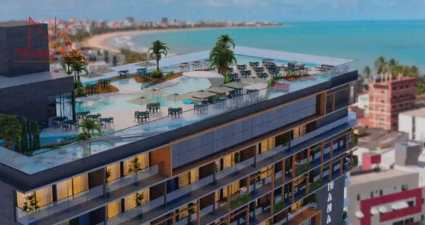 Flat com 1 dormitório à venda, 24 m² por R$ 333.944,44 - Bessa - João Pessoa/PB